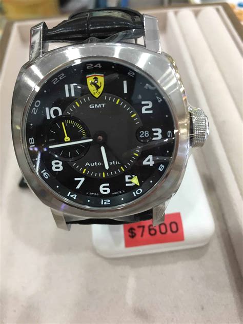 panerai ferrari watches used|are panerai ferrari watches valuable.